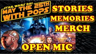 STAR WARS DAY Open Mic  Show and Tell  Theater Experiences [upl. by Jr542]