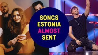 Eurovision Songs Estonia Almost Sent 1993  2024  Second Places in Estonian National Finals [upl. by Winthorpe]