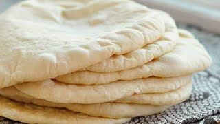 Pita Bread  How to Make Pita Bread Without Oven  Pita Bread Recipe Ideas [upl. by Nylevol]