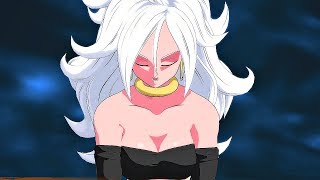 Dragon Ball FighterZ  Android 21 All Special Link Cutscenes [upl. by Eddi]