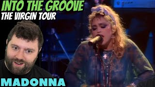 Madonna  Into The Groove  THE VIRGIN TOUR REACTION [upl. by Itin302]