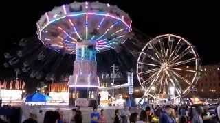 Allentown Fair rides  August 30 2013 [upl. by Nylqcaj]