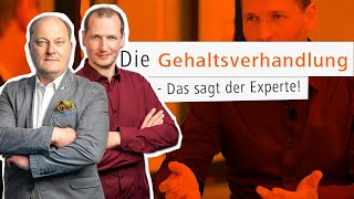 Die Gehaltsverhandlung  Das sagt der Experte  JobwareTV [upl. by Atwekk939]