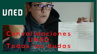 UNED  ¿Cómo convalidar asignaturas  Consejos UNED [upl. by Analaf313]