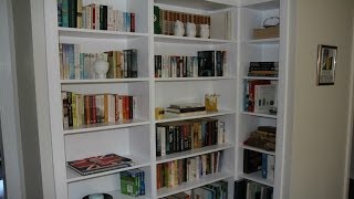 Built in bookshelves reveal [upl. by Terrell]