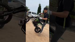 Yamaha’s New Stunt Bike for Kids shorts yamaha minibike bike [upl. by Beth]