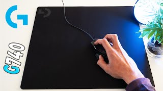 Logitech G740 Mousepad Review [upl. by Akemor]