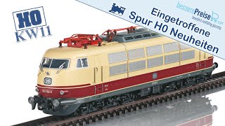 Eingetroffene Spur H0 Modellbahn Neuheiten  KW 11 2024 [upl. by Nodab950]