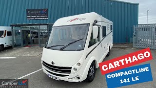 2020 Carthago Chic Compactline 141 LE  For Sale at Camper UK [upl. by Rossing916]