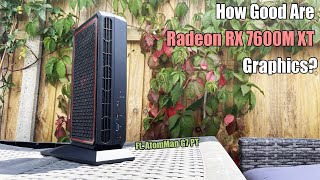 How good are Radeon RX 7600M XT graphics ft AtomMan G7 PT [upl. by Eelegna]