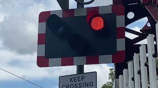 Oakham station level crossing 26072024 [upl. by Kask]