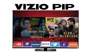 Vizio 60quot E series hidden Feature PIP Picture in Picture [upl. by Daye932]