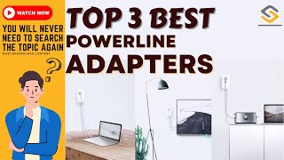 The Best Powerline Adapters of 2023Top 3 wifi extenders for Fast Internet and Gaming [upl. by Noryk]