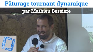 Pâturage tournant dynamique par Mathieu Bessiere [upl. by Thurmann]