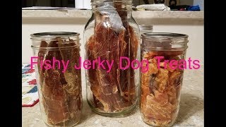 Homemade Fish Jerky Dog Treats [upl. by Elenahc]