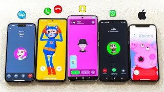 Bip Snapchat WhatsApp iPhone 15 Pro  Samsung А52s  Xiaomi 14 Ultra  Moto E30N  iPhone Xs [upl. by Auburta]