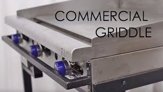 Instructional Video  Commercial Griddle [upl. by Atilol]