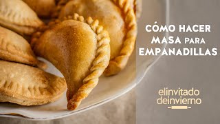 Cómo hacer masa de empanadillas casera [upl. by Osrit]