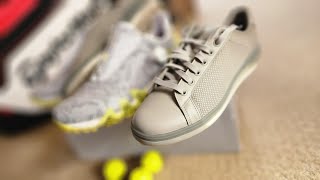 ADIDAS GOTO SPIKELESS 1 GOLF SHOES VS CODECHAOS 22 BOA [upl. by Salkcin]