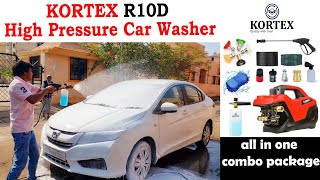 kortex R10D high pressure car washer machine review [upl. by De Witt]