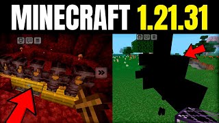 ✅ NUEVAS CAMBIOS en MINECRAFT BEDROCK 12131 🙂 [upl. by Carmel548]