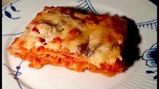 Kyllingelasagne m bacon amp to slags ost  Supernem gourmetlasagne  opskrift  144 [upl. by Ttehr]