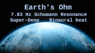 Earths Ohm 783 Hz Deep Theta Binaural Beat  Schumann Resonance for 12 Hours [upl. by Millar897]