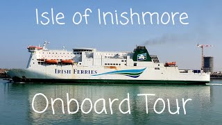 Irish Ferries ISLE OF INISHMORE tour Dover to Calais [upl. by Bergmann785]