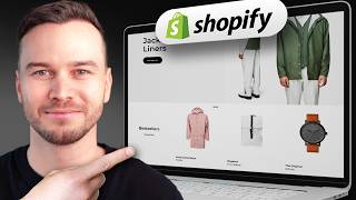 Shopify Website Design Tutorial 2024  Step by Step [upl. by Reld]