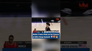 Nolan Traore puts the WORLD on ALERT at Nike Hoop Summit France’s NEXT STAR [upl. by Pelage]