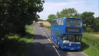 Southern Vectis Bus Cam  Route 7  Newport To Freshwater  June 2018  kittikoko [upl. by Leirum]