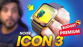 Best Budget Premium Calling Smartwatch Under ₹2000 ⚡️ Noise Colorfit ICON 3 Smartwatch Review [upl. by Niki]