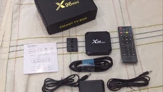 Android Smart TV Box Review X96 Mini [upl. by Jannelle371]