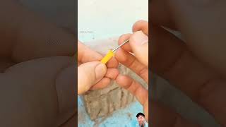 Useful construction tips and tricks Easy and quick way to hammer pegs into rock [upl. by Doak456]