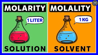 Difference between Molarity and Molality [upl. by Sakmar]