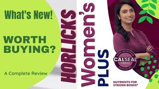 New Horlicks Womens Plus Honest Review  Benefits and Taste of Horlicks Womens Plus  You Can COOK [upl. by Niliak]