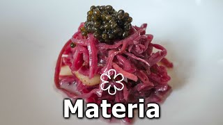 A pranzo al ristorante MATERIA una stella Michelin ⭐ [upl. by Aihsekyw]