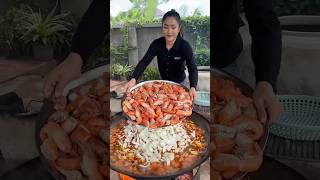 Yummy 10kg Tom yum shrimp 🦐👩‍🍳 [upl. by Erdnaek551]