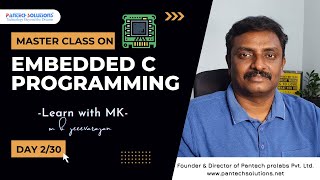 Master Class on quotEmbedded C ProgrammingquotDAY 230  M K Jeevarajan [upl. by Rezzani886]