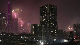 Brisbane RiverFire Festival 🎆Fireworks Filmed From the Rooftop 🏙️ Timelapse [upl. by Hcra287]