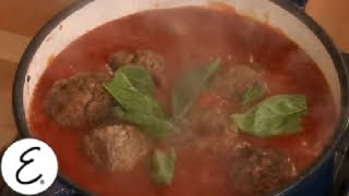 Classic Meatballs  Emeril Lagasse [upl. by Nwahsud]