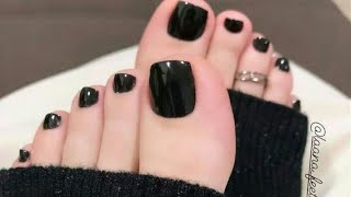 So pretty and awesome toe nails pedicure colors fashionTrendy toe nail art compilations designs [upl. by Yekim627]