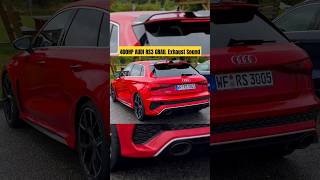 400HP AUDI RS3 8Y GRAIL Exhaust Sound🔊🔥 [upl. by Arrotal]