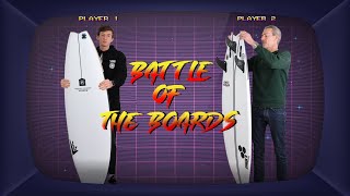 Firewire Mashup vs Channel Islands Rocket Wide  Battle Of The Boards [upl. by Allemac680]