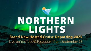 Fantastic Bucket List Hosted Cruise Northern Lights January 8th 2025 Hurtigruten Artic Circle [upl. by Wilone]