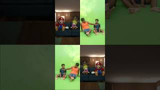 Dad Monster in the real life shorts video mario funny shortsfeed shorts yt youtube cute baby [upl. by Colfin860]