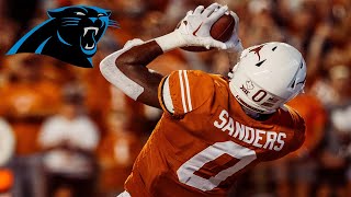 Ja’Tavion Sanders Highlights 🔥  Welcome to the Carolina Panthers [upl. by Os]