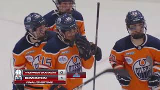 2024 Esso Cup Bronze Medal Edmonton Oilers vs ThompsonOkanagan Lakers [upl. by Drice946]