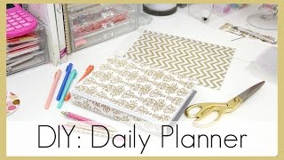 DIY How I Made My Daily Planner  erisaxo [upl. by Picco131]