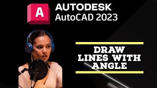 21 Draw Lines with Angle in AutoCAD AutoCAD Tutorial [upl. by Kedezihclem754]